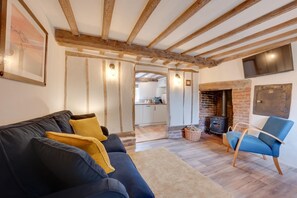 TV, fireplace - 2 Bed in Saxtead (oc-pera) (Saxtead)