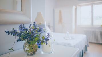 Skrivbord, strykjärn/strykbräda, wi-fi och sängkläder