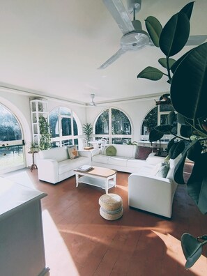 TV, video-game console, table tennis