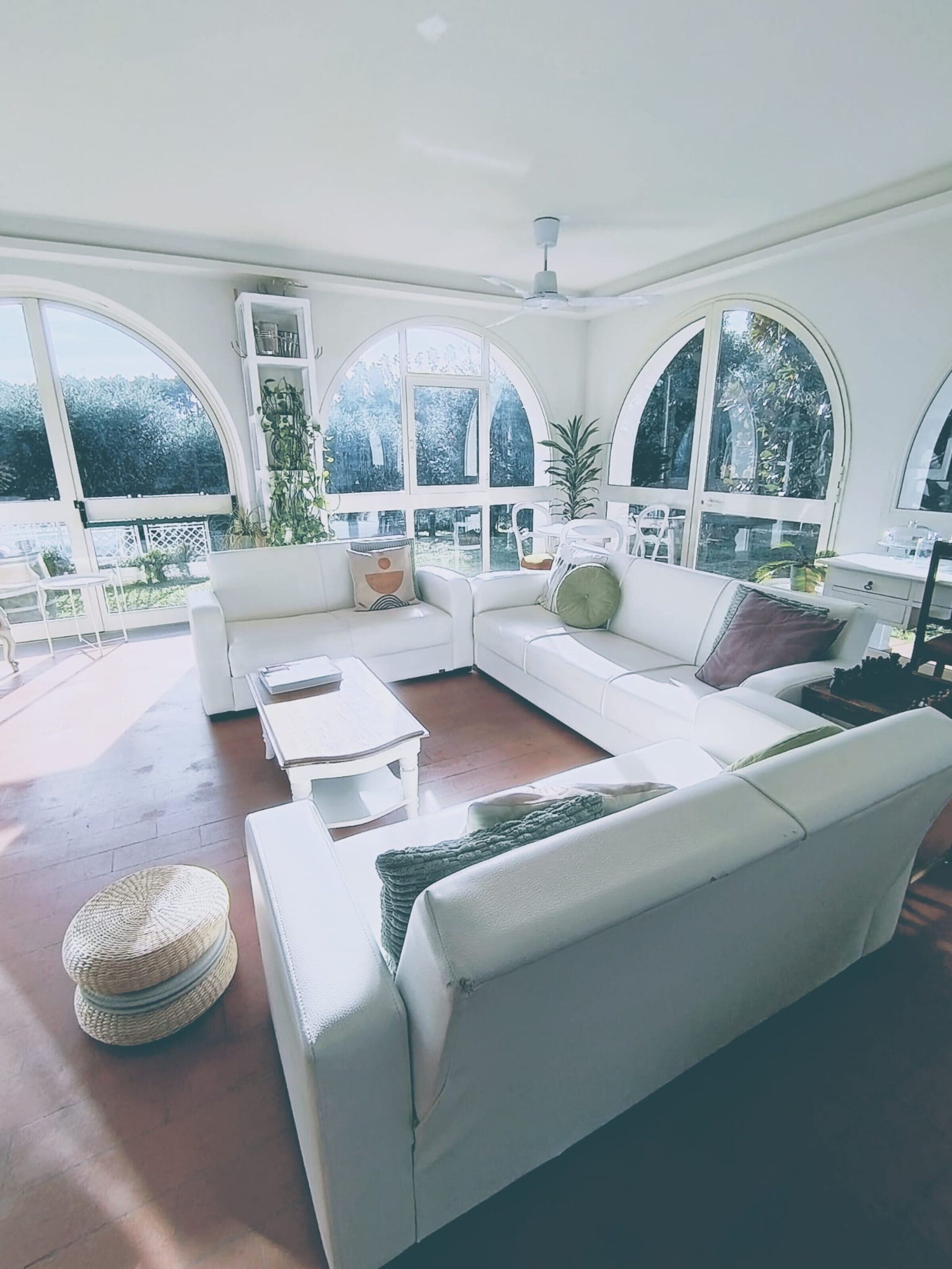 TV, console per videogiochi, tavolo da ping pong