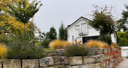 Maison de vacances « Schöne Relaxunterkunft-barrierefrei » avec vue montagne, Wi-Fi et climatisation