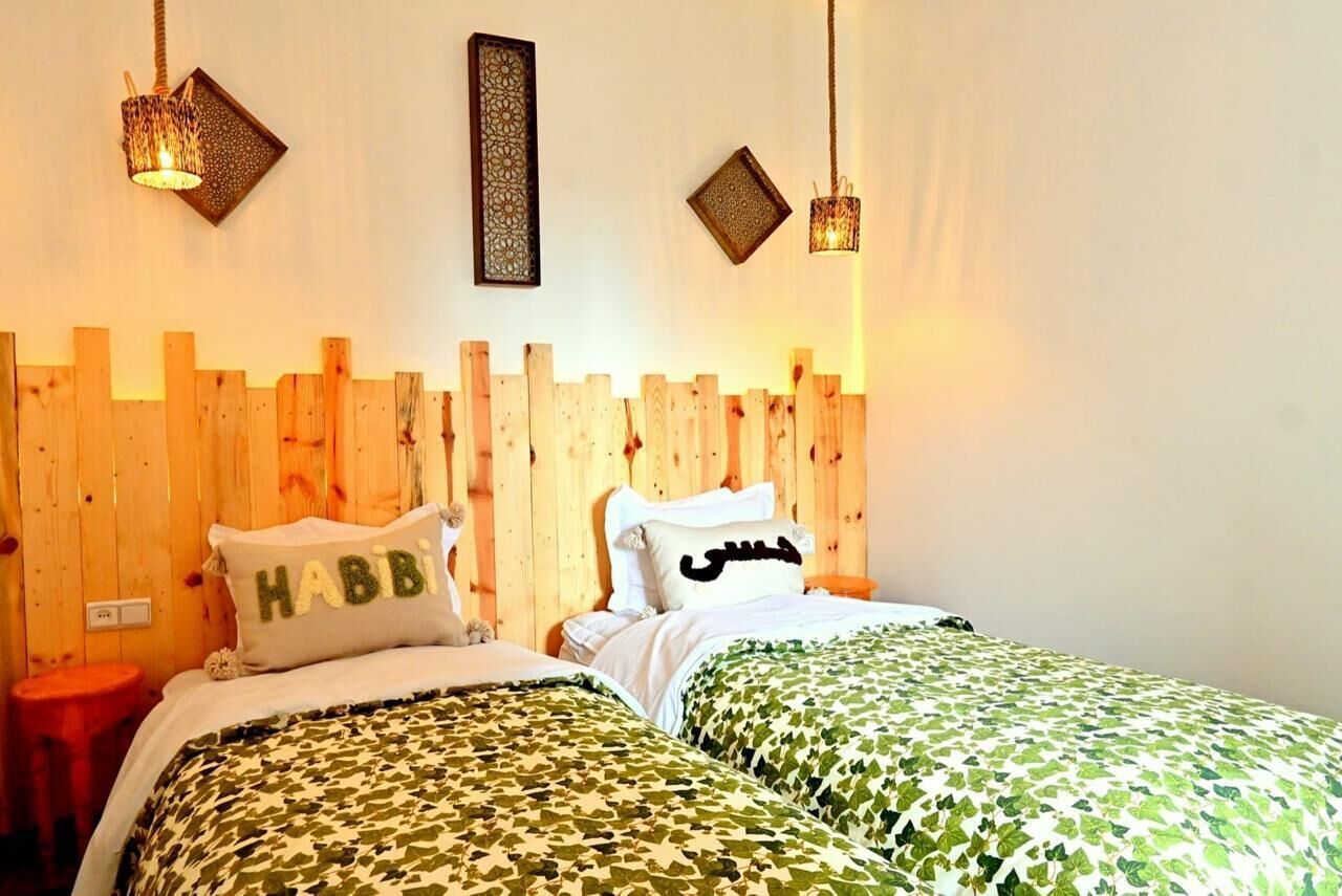 Standard-Doppel- oder -Zweibettzimmer, Blick auf den Innenhof | Kostenloses WLAN