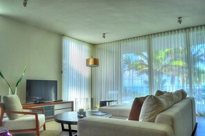 Living area - 3BR Apartment (Cabarete)