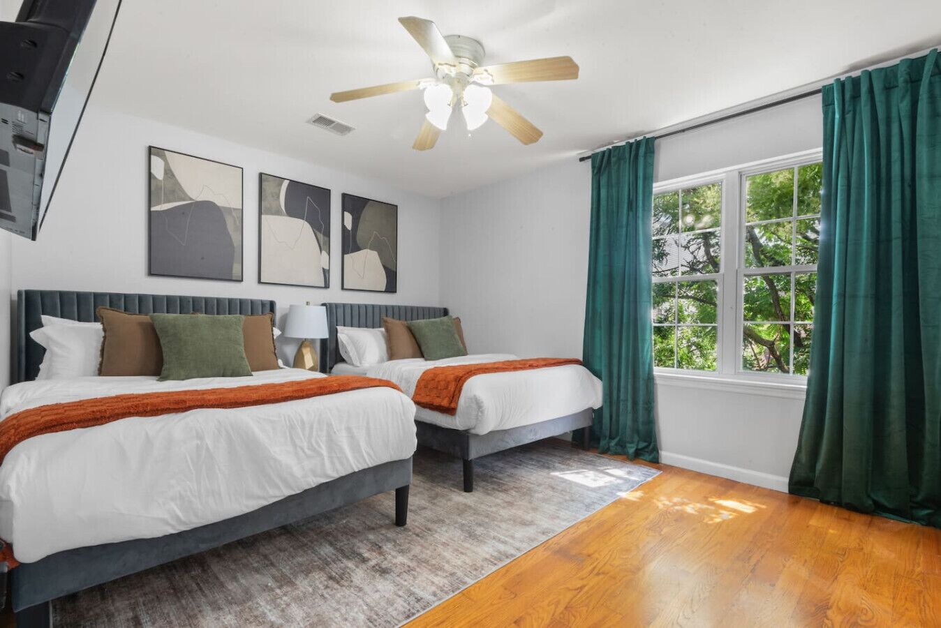 3 quartos, ferros/tábuas de passar roupa, berço de viagem, Wi-Fi