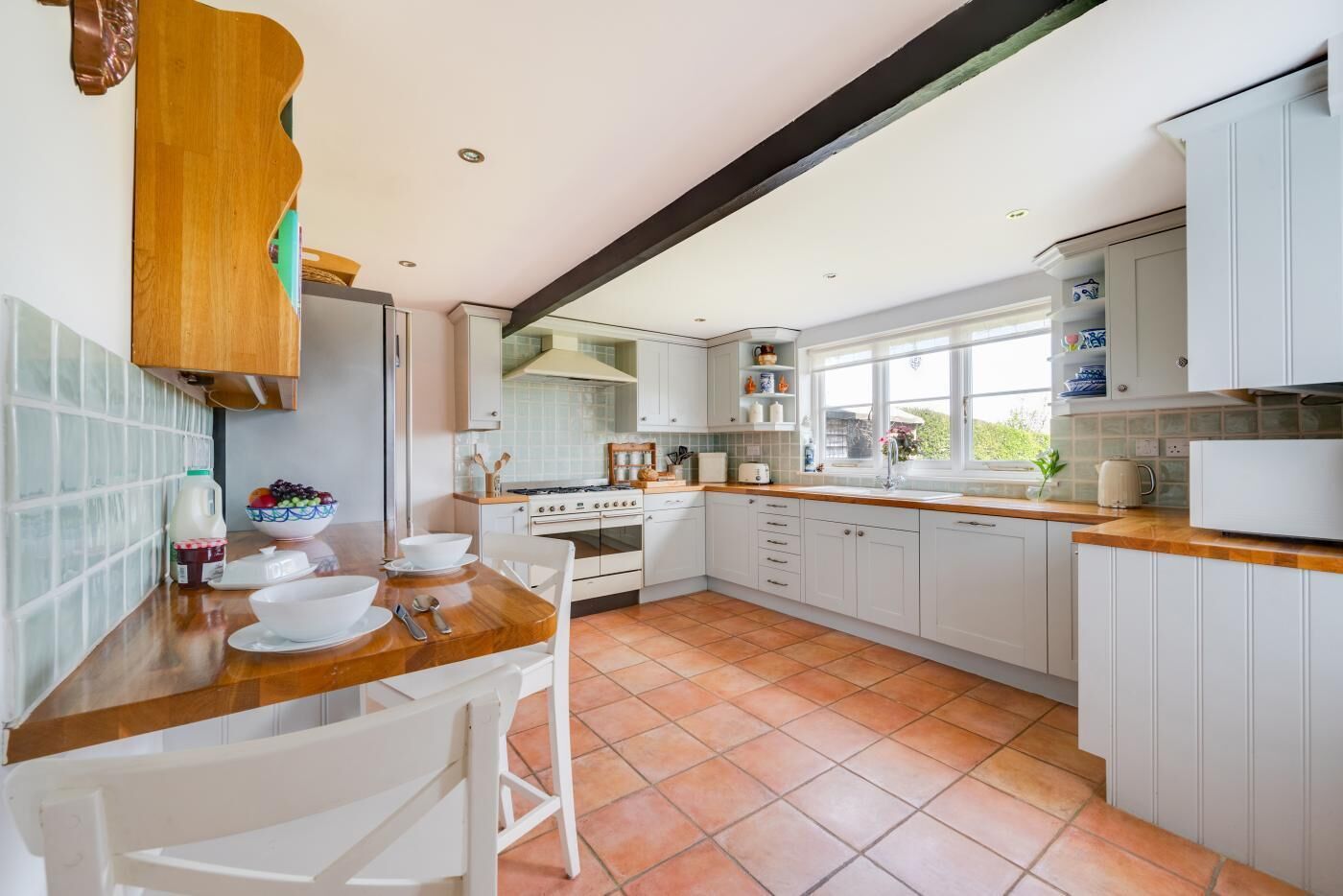 Microondas, horno, lavavajillas y periquera 