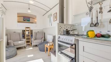 Microwave, oven, cookware/dishes/utensils
