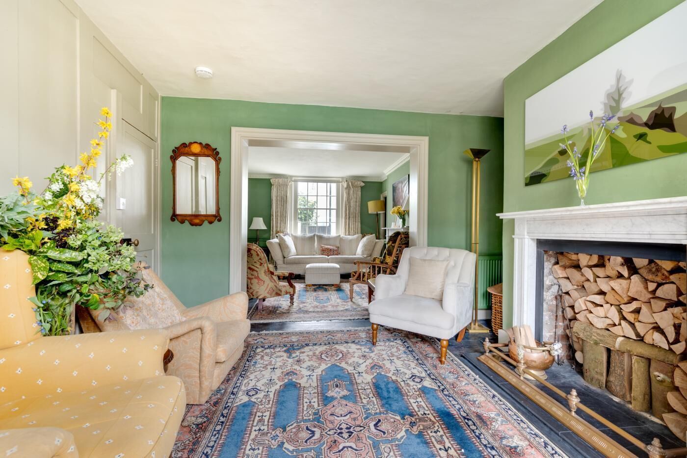 تلفزيون، مدفأة