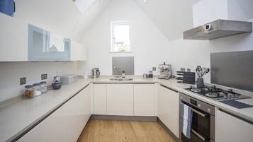 Oven, dishwasher, cookware/dishes/utensils