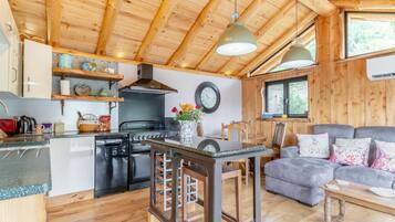 Micro-ondes, four, lave-vaisselle, chaise haute