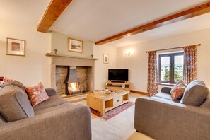 TV, fireplace - 3 Bed in Carperby (oc-ds1033) (Carperby)