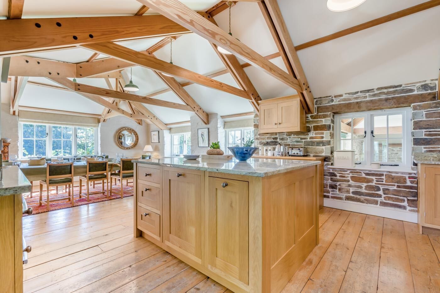 Oven, dishwasher, highchair, cookware/dishes/utensils