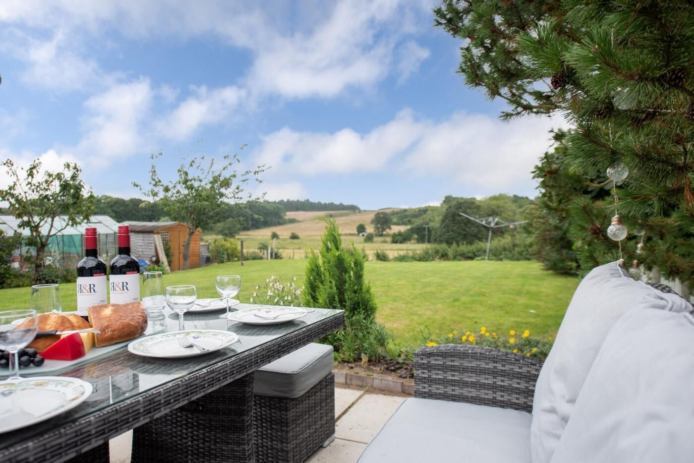 Opções para refeição ao ar livre