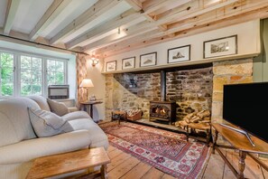 TV, fireplace - 1 Bed in Tresillian (oc-t32988) (Tresillian)