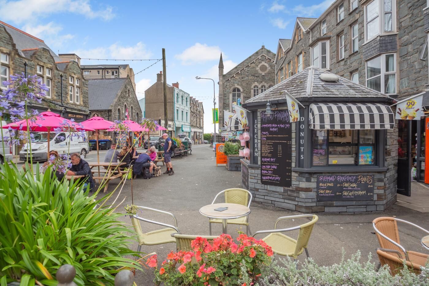 Udendørs spisemuligheder