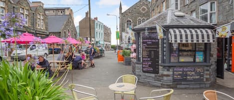 Udendørs spisemuligheder