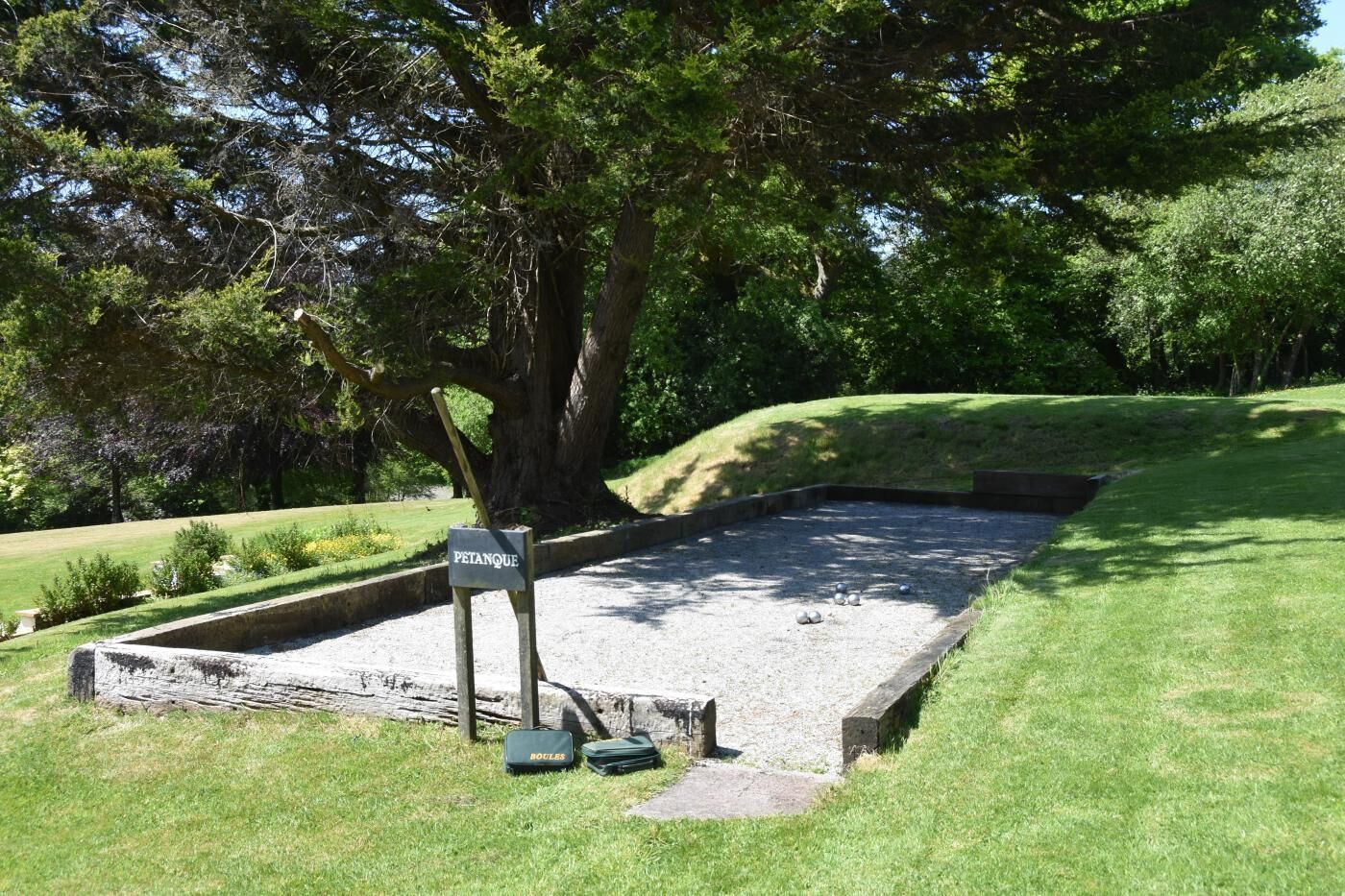 Enceinte de l’hébergement