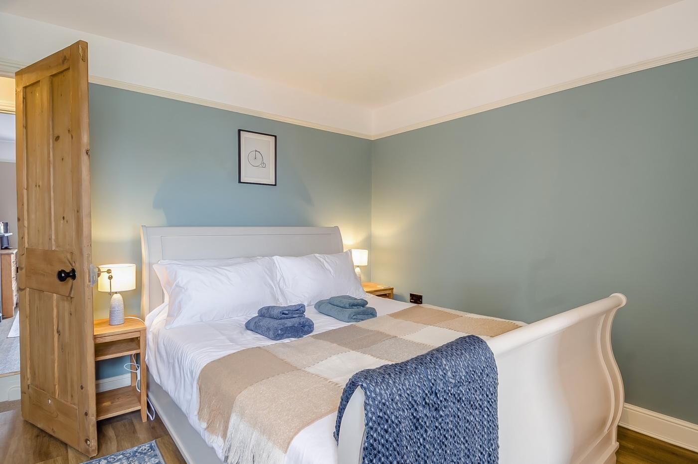 Iron/ironing board, travel cot, free WiFi, bed sheets