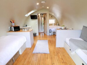 1 bedroom, iron/ironing board, travel crib, free WiFi