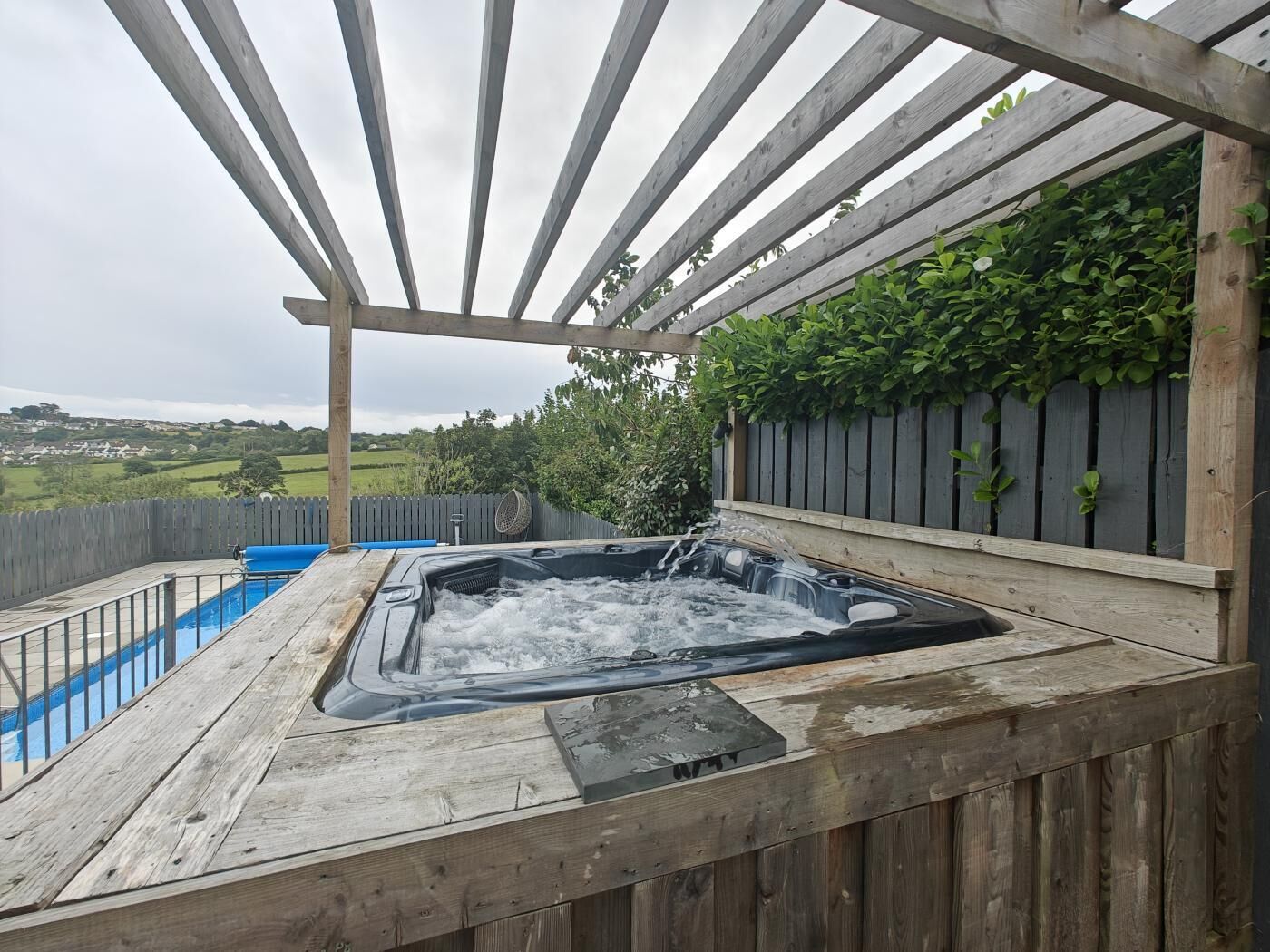 Bain à remous extérieur