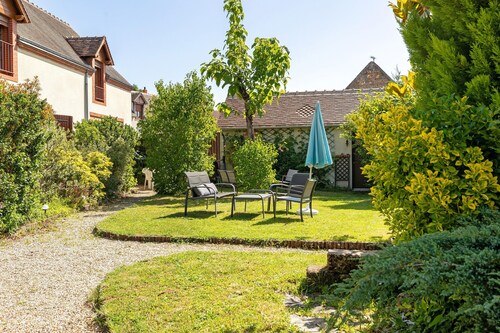 Chambre d’hôtes « Chambre Hiver » avec jardin partagé et Wi-Fi