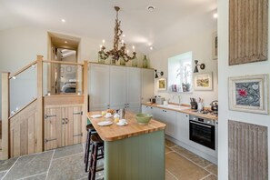 Microwave, oven, dishwasher, highchair