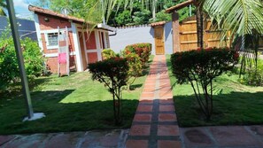 Property grounds - Cozy 2-bedroom house in tranquil Costa Azul, Acajutla with AC (Acajutla)