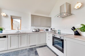 Horno, lavavajillas, periquera y utensilios de cocina 