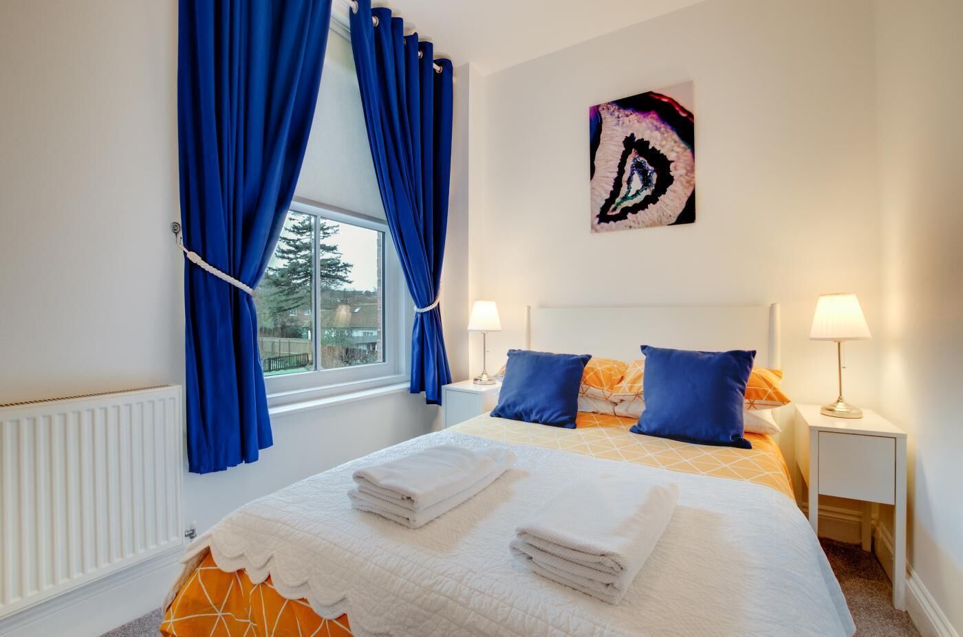 Iron/ironing board, free WiFi, bed sheets