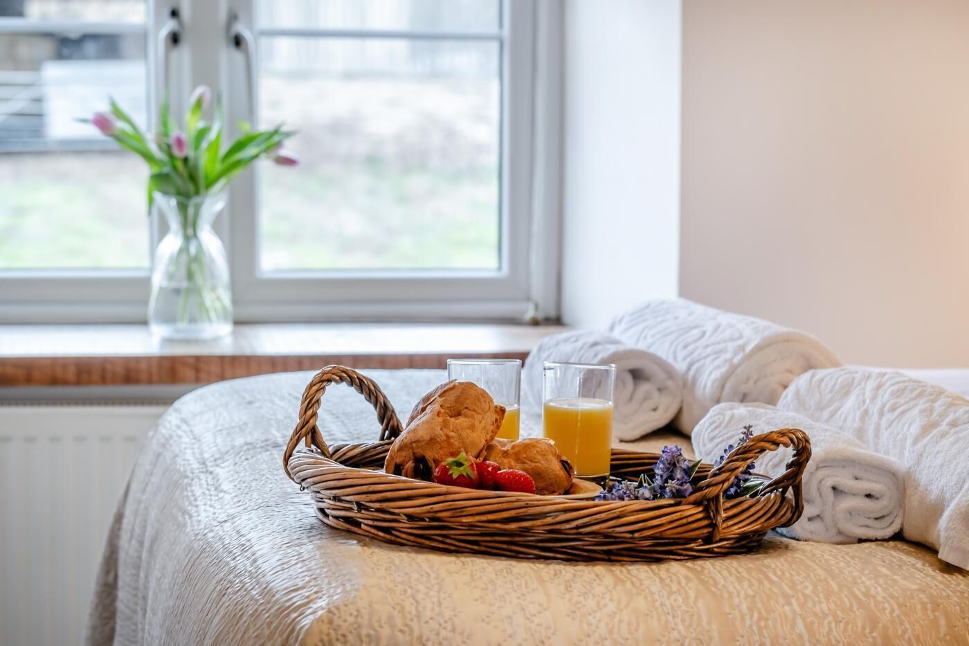 Wi-fi (inkludert) og sengetøy