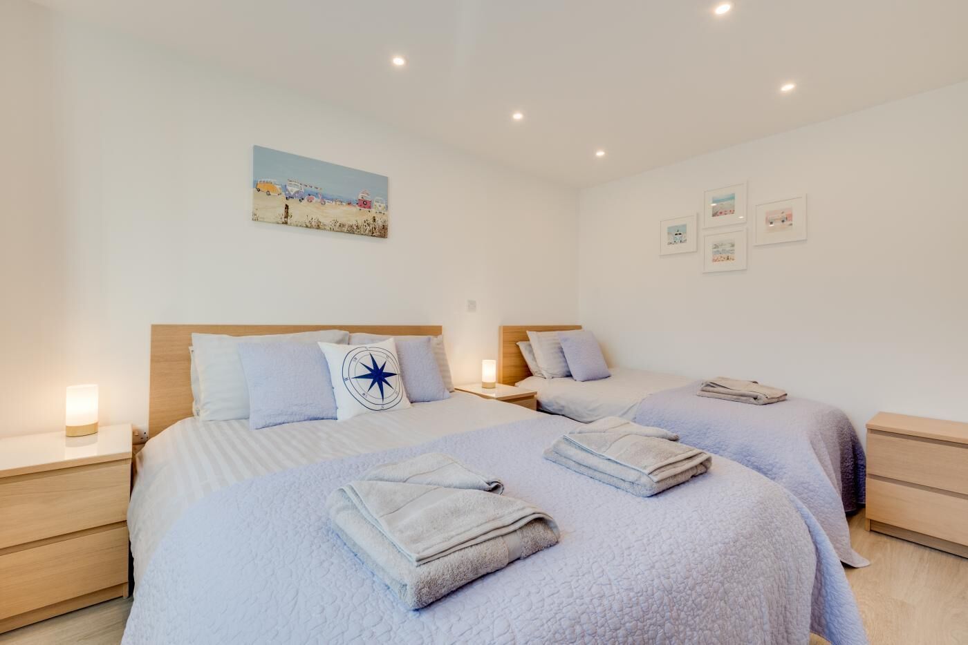 2 bedrooms, iron/ironing board, free WiFi, bed sheets