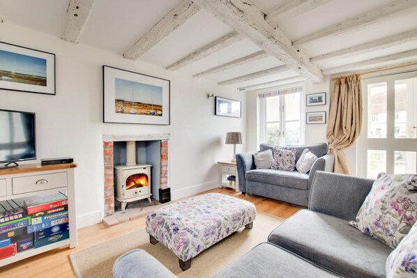 تلفزيون، مدفأة