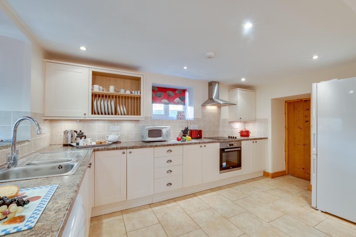 Microwave, oven, dishwasher, highchair