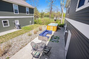 Terrace/patio - Welcome to Slice of Haven with HOT TUB! (South Haven)