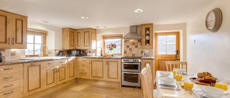 Microwave, oven, dishwasher, highchair