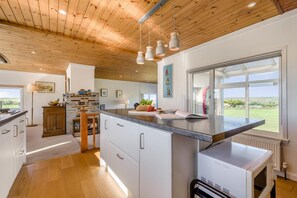 Microondas, horno, lavavajillas y periquera 