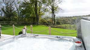 Outdoor spa tub - 3 Bed in Rhayader (oc-386510) (Nantmel)