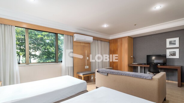 Studio Junior, quang cảnh sân vườn