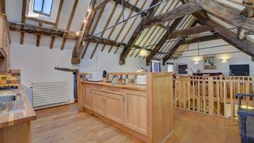 Microwave, oven, dishwasher, highchair