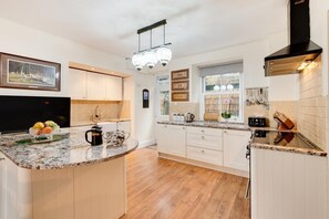 Microwave, oven, dishwasher, highchair