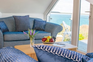 TV, fireplace - 3 Bed in Port Isaac (oc-secrft) (Port Isaac)