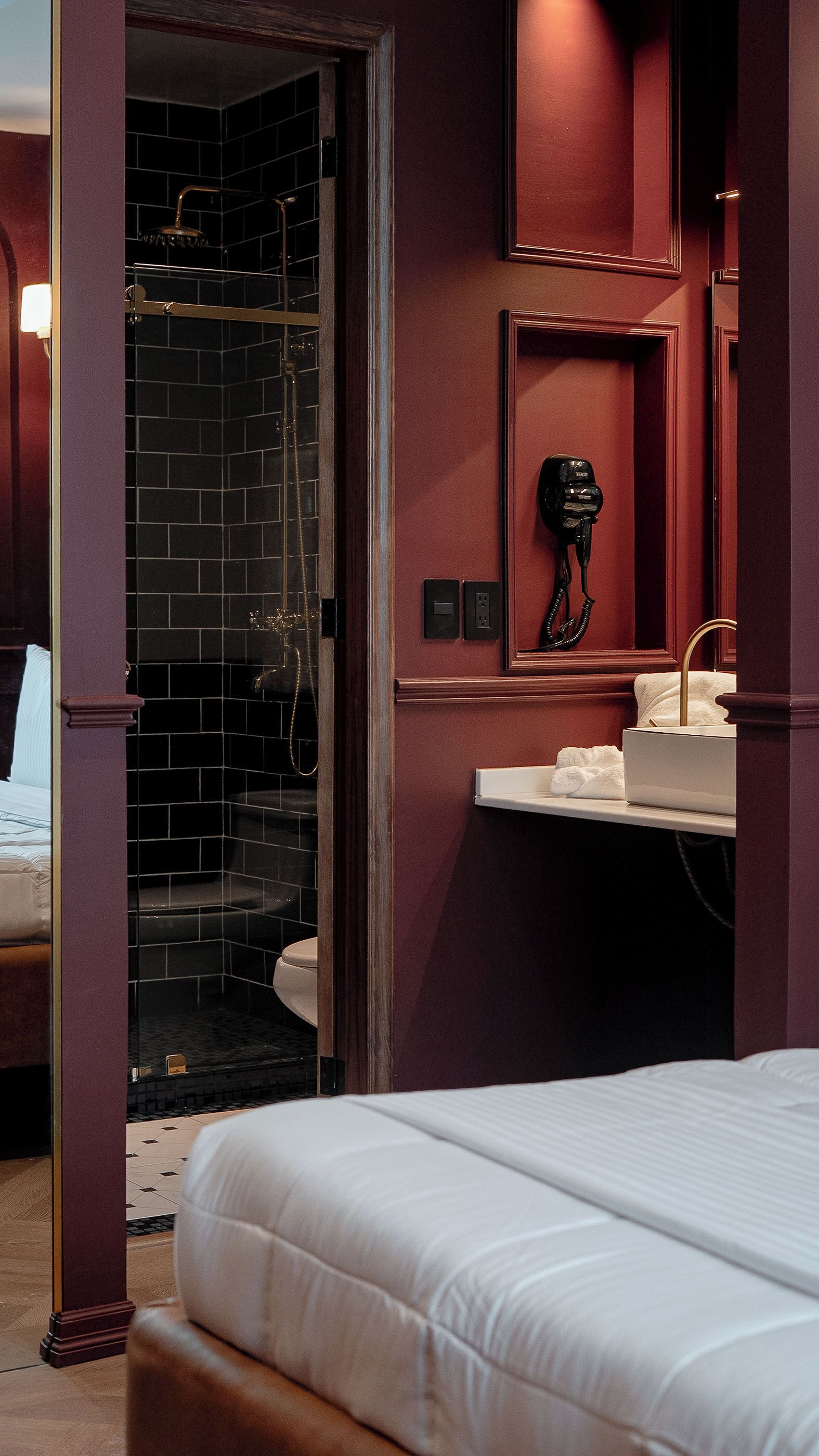 Habitación doble de lujo, vista a la ciudad | Baño