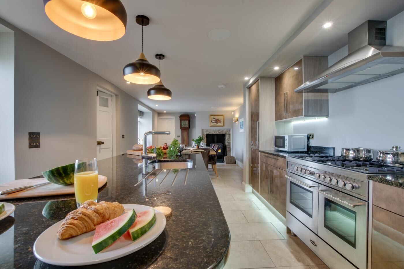 Microwave, oven, dishwasher, highchair