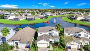 Exterior - Poolside 5BR Escape with Pool Table & Parking (Kissimmee)