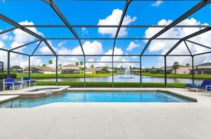 Pool - Poolside 5BR Escape with Pool Table & Parking (Kissimmee)