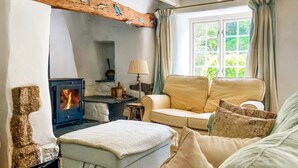 Fernseher, Kamin
