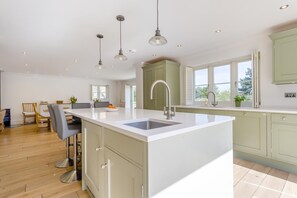 Microwave, oven, dishwasher, highchair