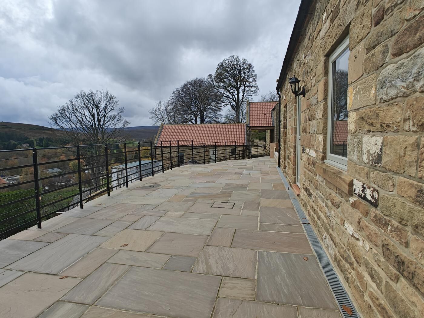 Enceinte de l’hébergement