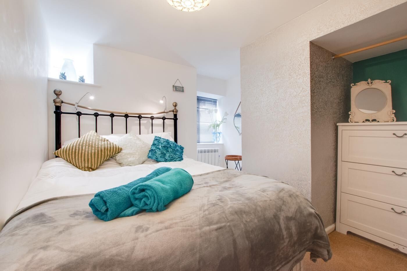 Strykejern/-brett, wi-fi (inkludert) og sengetøy