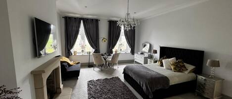 Wifi gratis y ropa de cama