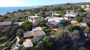 Aerial view - Villa 'Casa Vite 3' with Sea View, Wi-Fi and Air Conditioning (Patu')